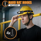Headlamp Rechargeable, 2000 Lumen Super Bright LED Head Lamps with Red Light, IP67 Waterproof Rechargeable Headlight with 10 Modes, 2600 mAh Battery Powered Head Lights for Adults Outdoor Camping