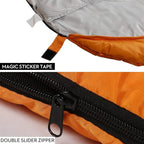 3-4 Season Sleeping Bag for Adults & Kids, Lightweight Warm Cold Weather Camping Bag with Waterproof Compression Sack – Portable for Hiking, Backpacking, Traveling & Outdoor Adventures