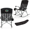 Picnic TIME NCAA Unisex-Adult NCAA Outdoor Rocking Camp Chair, XL Heavy Duty Camping Chair for Adults
