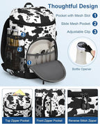 Cooler Backpack Insulated Waterproof,30/45 Cans Backpack Coolers Leakproof Lunch Backpack for Men Women Portable Soft Cooler Bag for Beach Camping Trave Picnic