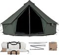 WHITEDUCK Regatta Canvas Bell Tent - w/StoveJack, Waterproof, 4 Season Luxury Camping and Glamping Yurt Tent Outdoor