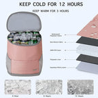 Insulated Cooler Backpack Outdoor - Leak Proof Backpack Cooler 30 Cans, Waterproof Lightweight Cooler Bag for 12h Hot/Cold Retention - Soft Cooler for Travel, Camping, Beach, Lunch