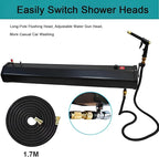 Multi-Function Solar Shower Tank Outdoor - Roof Rack/Vehicle Mountable Portable Water Reservoir for Camping, Overland Expeditions, Car Washing & Outdoor Activities 18L