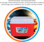 SIXRUN 5L Portable Cooler Box, Multifunctional Keeps Food Freshness and Drink Cool Insulated for Travel Camping Fishing and Outdoor Activities