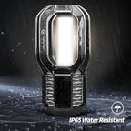 Rechargeable LED Camping Lantern - Free-Grip Design,4 Modes,IP65 Waterproof,3000K Warm Glow, Lightweight Portable Outdoor Light,Emergency Tent Light for Hiking,Backpacking & Home Use