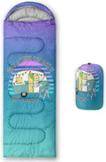 HOSIMA Butterfly Sleeping Bags for Adults and Kids for Camping,Black Gothic Ultralight Sleeping Bag for Cold Weather Summer.
