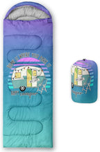HOSIMA Butterfly Sleeping Bags for Adults and Kids for Camping,Black Gothic Ultralight Sleeping Bag for Cold Weather Summer.