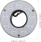 Healifty LED Camping Tent Lamp Mini Portable Outdoor Emergency Light Hook for Hiking and Backpacking, Battery-Free Compact LED Lantern for Outdoor Recreation