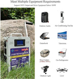 150W/500W Outdoor Emergency Generator, Portable Hand Crank Generator,110v /220v DC12V USB 5V Small Power Supply,for Emergency,Camping,Sudden Power Outages,500W-220V