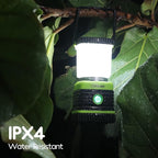 Consciot LED Battery Powered Camping Lantern, 1000LM, 4 Light Modes, IPX4 Waterproof Portable Tent Flashlight for Power Outages, Emergency, Hurricane, Hiking, Light Green, (Pack of 20)