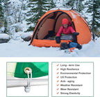 50PCS White Ball Bungee Cords, 6 Inch Heavy Duty Outdoor Bungee Cord with Balls, Tarp Tie Down Bungee Balls for Shelter, Camping, Cargo,Tent Poles UV Resistant（Ball Size 1 inch）