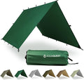 AquaQuest Safari Tarp – Lightweight Waterproof (5,000mm) Seam-Taped Ripstop Rain Fly for Backpacking, Thru-Hiking & Hammock Camping