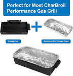 Uniflasy Catch Pan for CharBroil Performance 463331221 463365021 463448021 463655421 463347519 463347017 TRU Infrared Gas Grill with 9328812P06 Aluminum Liner, Replacement for CharBroil G416-0015-W1