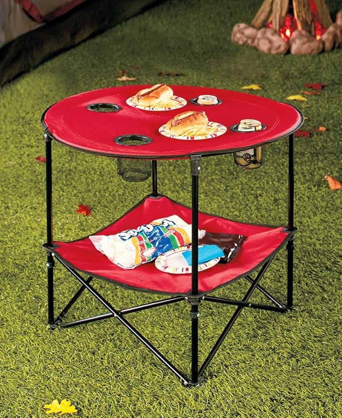 Portable Camping Side Table for Outdoor Picnic