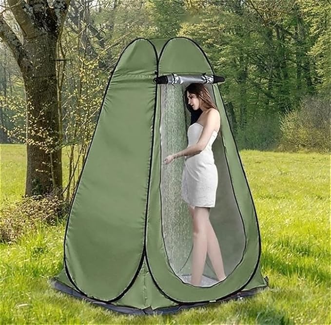 Camping Tent,Shower Tent, Portable Privacy Shower Curtain for Beach Camp Mountaineering Outdoor Hiking Fishing or Car Camping Beach Tent