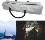 Camping Equipment Storage Bag Camping Gear Organizer Sundries Pouch Casual Tent Storage Bag for Backpacking Trekking Hunting, Zipper Closure
