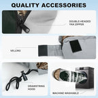 Winter Cold Weather Sleeping Bag for Adults 0 Degree,Cotton Canvas with YKK Zipper Compact Backpacking Mummy Camping Sleeping Bag