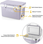 RTIC Ultra-Light 32 Quart Hard Cooler Insulated Portable Ice Chest Box for Drink, Beverage, Beach, Camping, Picnic, Fishing, Boat, Barbecue, 30% Lighter Than Rotomolded Coolers