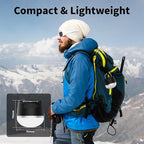 LED Camping Lantern Rechargeable, 1000LM Portable Tent Light with 3 Color Lighting Modes, Power Bank, Waterproof, Mini Flashlight with Magnetic Base for Emergency, Power Outages, Hiking, Home
