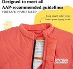 Morrison Outdoors Little Mo 40° Baby Sleeping Bag (6-18 Months) The Camping Sleeping Bag for Babies and Toddlers with Adjustable Open-and-Close Cuffs and Thick, Lofty Insulation.