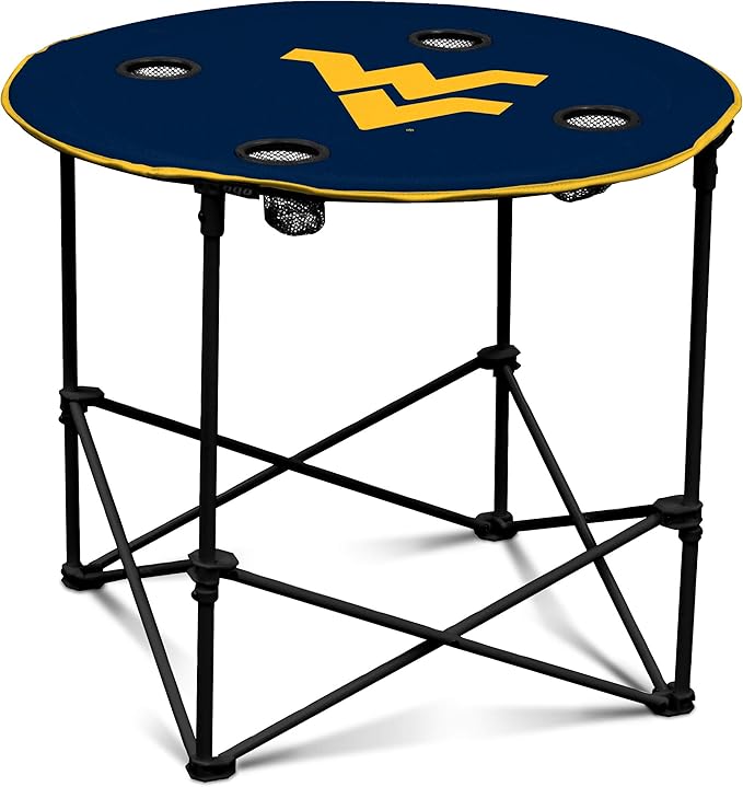 Logo Brands Officially Licensed NCAA Unisex Round Table, One Size, Team Color