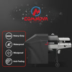Comnova Pellet Grill Cover for Camp Chef 24 Series with Sidekick - 600D Premium Smoker Cover Waterproof Heavy Duty for Camp Chef Woodwind 24 / Pro 24 with Sidekick Sear or Sidekick Flat Top, and More