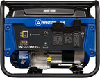 Westinghouse 4650 Peak Watt Portable Generator, RV Ready 30A Outlet, Gas Powered, CO Sensor