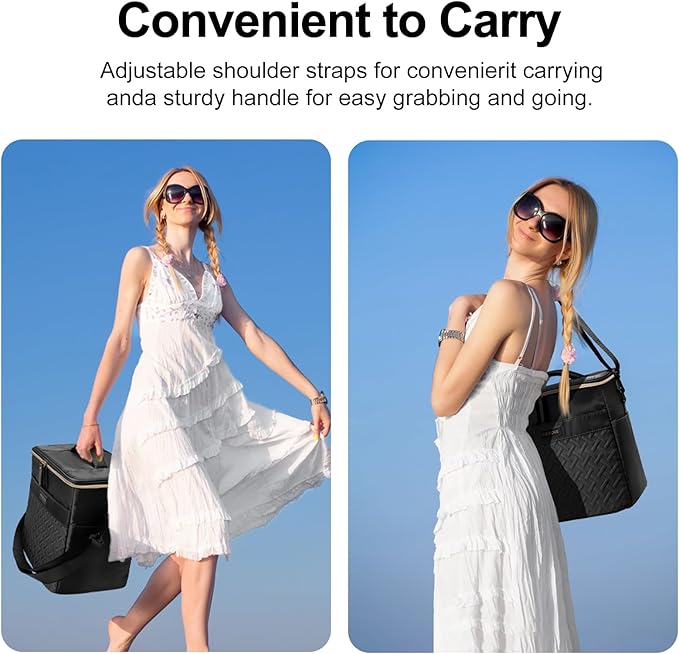 Backpack Coolers Insulated Leak Proof for Women Men, 35 Cans Large Capacity Waterproof Cooler Backpack, Soft Portable Cooler Bag for Beach Travel Camping Picnic Work