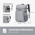 Maelstrom Cooler Backpack - 35/50 Can Insulated Soft Cooler Lunch Bag for Camping, Beach, Hiking & Shopping
