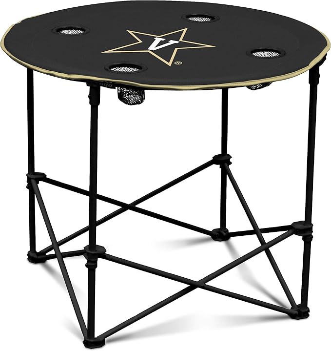 Logo Brands Officially Licensed NCAA Unisex Round Table, One Size, Team Color