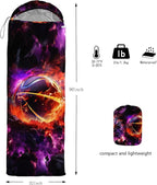 HOSIMA Dear Hunting Pattern Cold Weather Sleeping Bags for Kids Adults,Black Light Weight Waterproof Sleeping Bags for Outdoors Hiking.