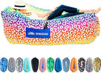 Chillbo Lazybone Inflatable Lounger - Ultimate Inflatable Couch for Maximum Chill - The Perfect Blow Up Couch for Music Festivals Or Lounger for Camping