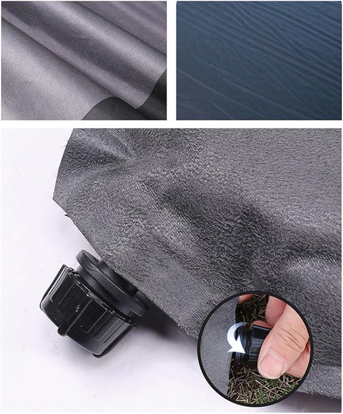 Car Inflatable Mattres for Jeep Grand Cherokee WH 2005 2006 2007 2008 2009 2010 Thickened Inflatable Back Seat Bed Outdoor Camping Sleeping Pad Portable Travel Mattress,Black