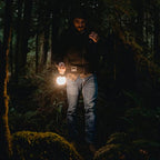 Barebones Multi-Colored Globe Light - Rechargeable LED Lantern with 9 Light Settings, USB-C Charging, Compact and Portable for Camping, Backyard, and Outdoor Fun