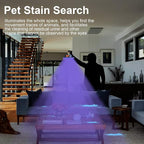 96 LED 395nm UV / 6500K Flashlight Camping Blacklight , 10000mAh Rechargeable, 3000 Lumens, Glow Lights for Party , Bedroom, Fluorescent Poster , Dog/Cat Urine , Bed Bug ,Halloween Black Light (UV)