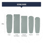 Sea to Summit Ether Light XR Insulated Sleeping Pad, Tapered - Small (66 x 21.5 x 4 inches)