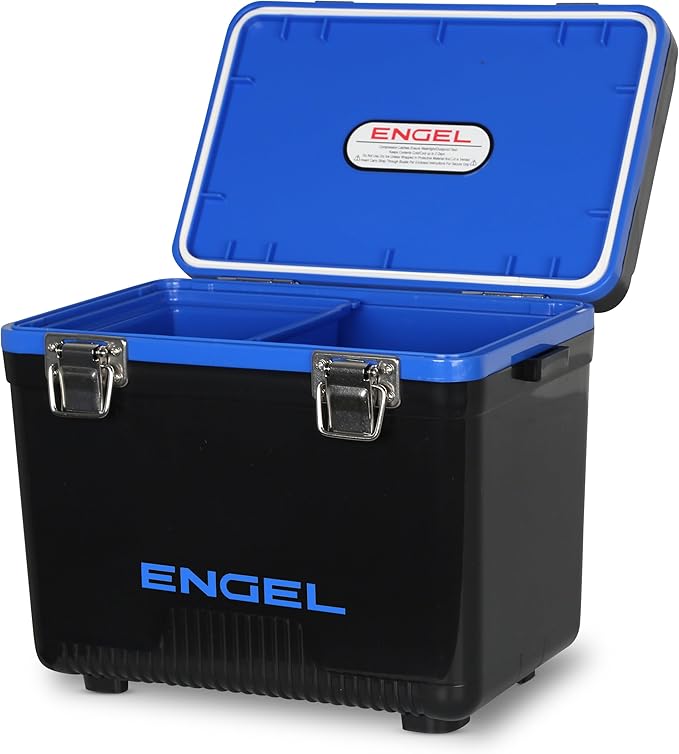Engel UC7 7.5qt Leak-Proof, Air Tight, Drybox Cooler and Small Hard Shell Lunchbox for Men and Women