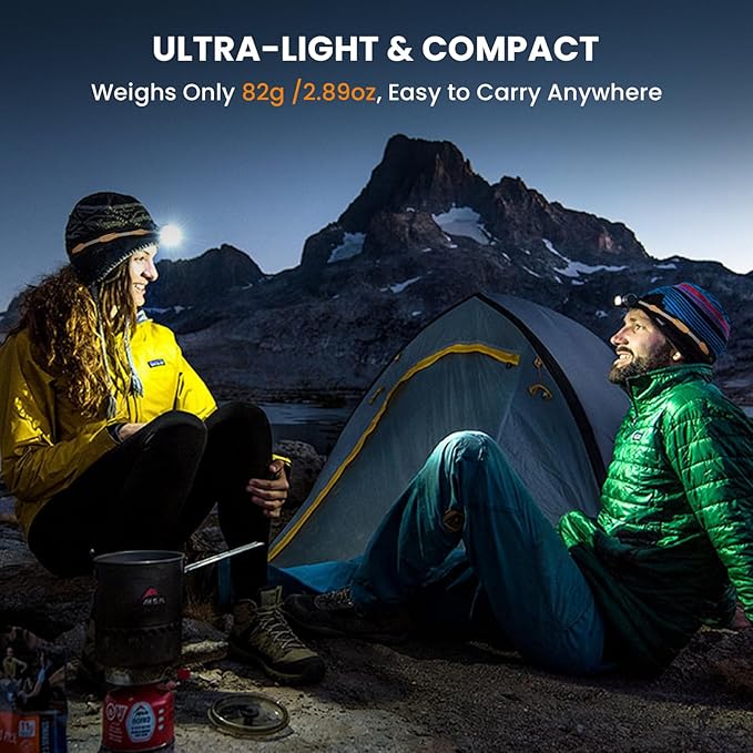 Sofirn H25L Rechargeable LED Headlamp High CRI 90+, 5000K Neutral White Work Light, USB-C Rechargeable, Dual Beam Floodlight, IPX6 Waterproof Aluminum Head Light for Electrician, Repairing, Camping