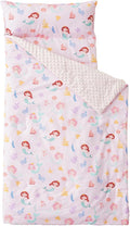 Bunnikins & Clover Toddler Nap Mat with Removable Pillow, Nap Mats for Preschool, Easy Clean Toddler Nap Pad for Kindergarten, Kids Sleeping Bag for Travel Camping