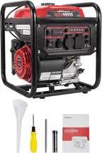 maXpeedingrods 4800 Watt Portable Inverter Generator, Gas Powered Open Frame Generator with ECO Mode, Lightweight for Outdoor Camping, Home Backup, Garden