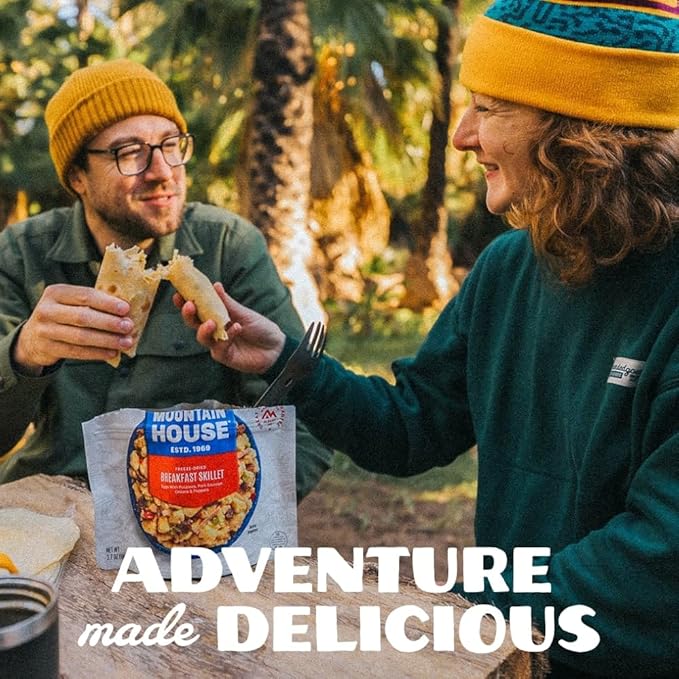 Mountain House Pad Thai with Chicken Freeze Dried Backpacking & Camping Food 6-Pack Gluten-Free
