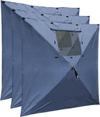 Clam Quick-Set Wind & Sun Panel Attachment – Accessory for Screen Shelter Canopy Tent – Includes 2 Panels with Carry Bag – Outdoor Privacy & Weather Protection (Tent Not Included)