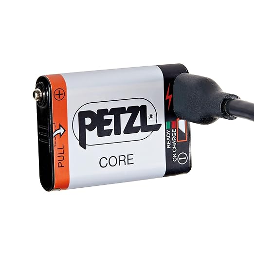 PETZL CORE Rechargeable Battery (1250 mAh) for Hybrid Headlamps - Micro-USB Port