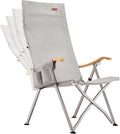 ICECO Adjustable Camping Chairs for Adults, Foldable High Back Camping Chair, Portable Folding Chairs for Outside, Reclining Outdoor Chair with Storage Bag, 400LBS, 10 Years Warranty