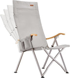 ICECO Adjustable Camping Chairs for Adults, Foldable High Back Camping Chair, Portable Folding Chairs for Outside, Reclining Outdoor Chair with Storage Bag, 400LBS, 10 Years Warranty