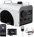 8KW Diesel Heater, Portable Diesel Air Heater All in One 110V/12/24V with App Control, Remote Control and Display Screen,Fast Heating Horizontal Diesel Heater for Campers RV Trailer Garage Home Tent