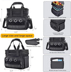 Tactical Lunch Box for Men Women-Insulated Leakproof Lunch Bag with Adjustable Shoulder Strap, Durable Expandable Cooler Bag for Work Office Travel Camping Hiking, Large Meal Pail Adults(Camo)