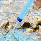 Gifts for Men Christmas Personal Water Filter Straw - Portable Survival Filtration Gear & Family Travel Essentials for Emergency Preparedness, Hiking, Camping, Backpacking & Outdoor Activities