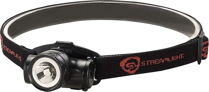 Streamlight 61400 Enduro 50-Lumen Impact Resistant LED Headlamp with Visor Clip, and Elastic Head Strap, Black