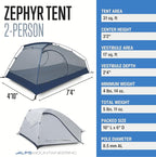 ALPS Mountaineering Zephyr 2-Person Tent